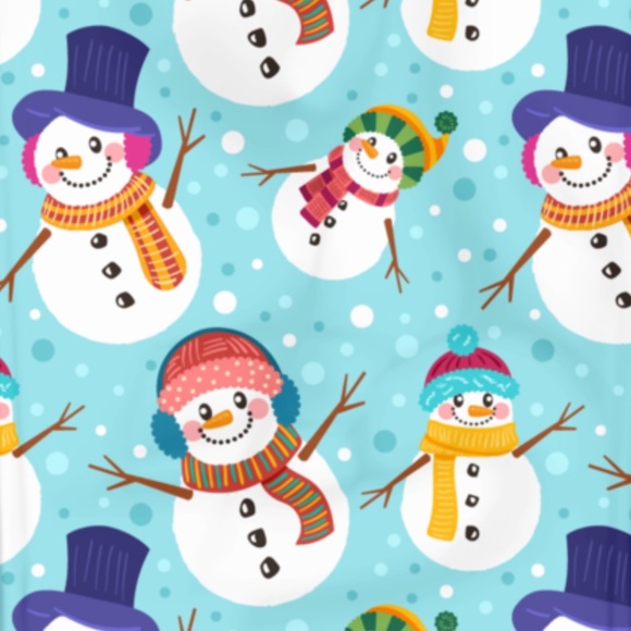 25 10X13 Snowmen XMAS Poly Mailers PRICE IS FIRM - Picture 4 of 5